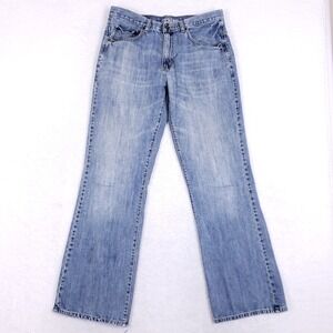 Urban Pipeline Jeans 32x32 Relaxed Straight Light Wash Blue Denim Y2K Casual